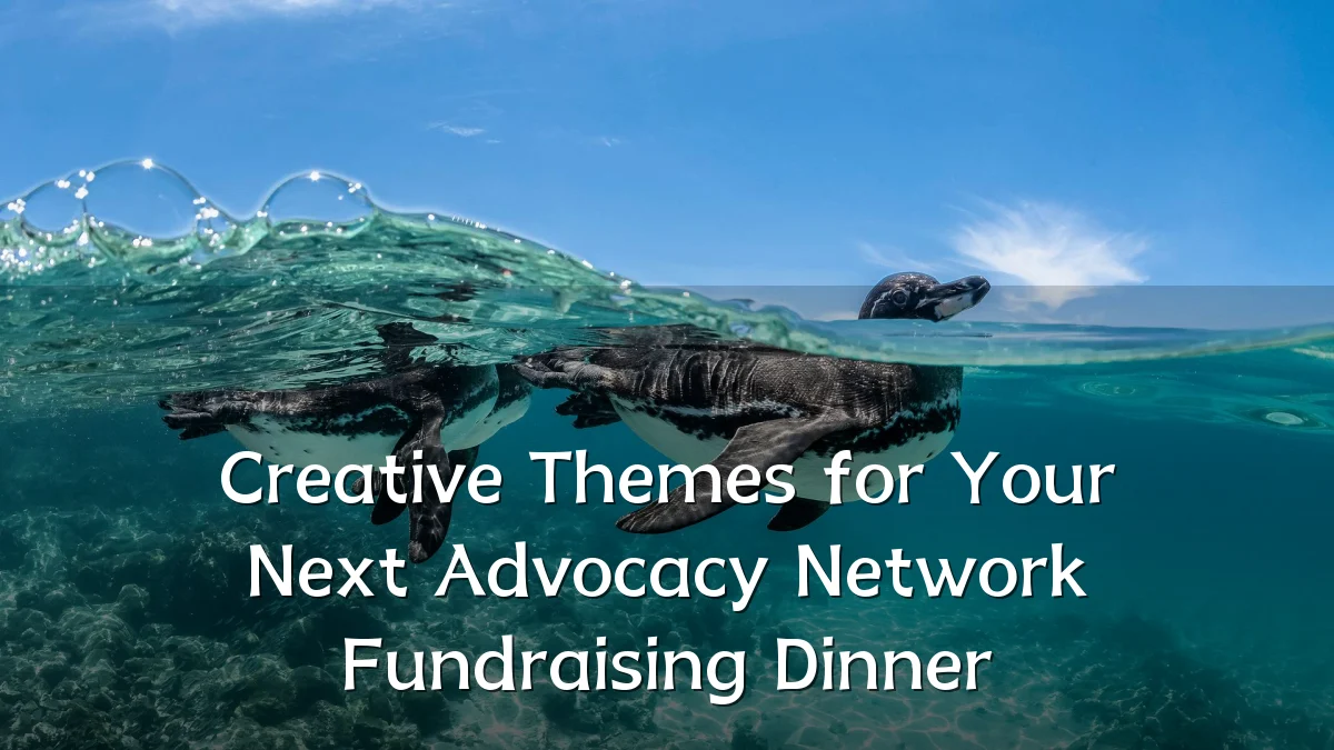 Creative Themes for Your Next Advocacy Network Fundraising Dinner