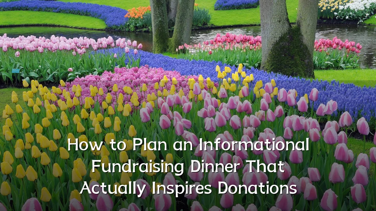 How to Plan an Informational Fundraising Dinner That Actually Inspires Donations