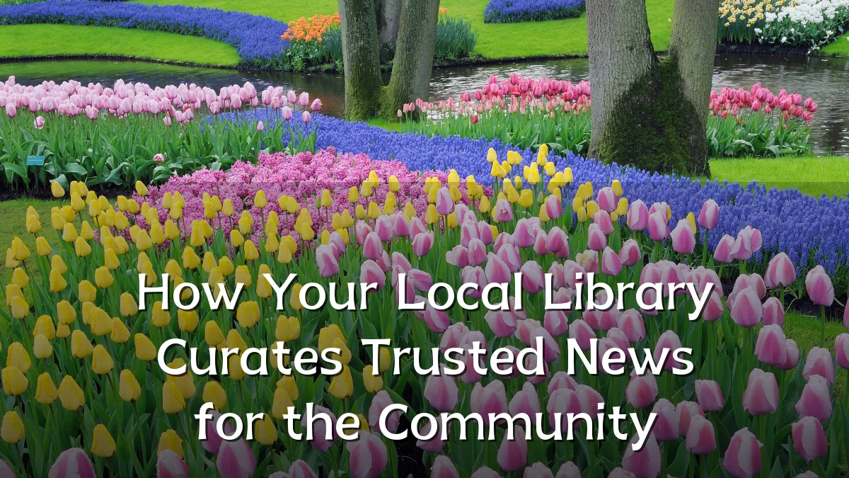 How Your Local Library Curates Trusted News for the Community