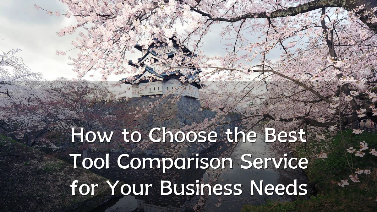 How to Choose the Best Tool Comparison Service for Your Business Needs