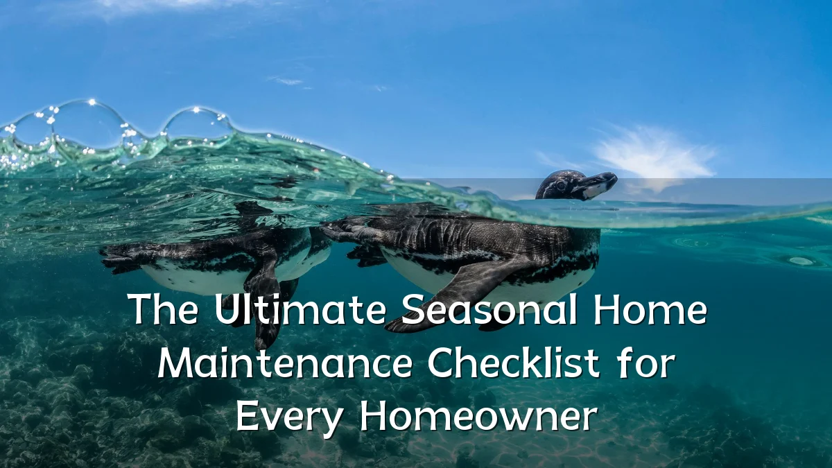 The Ultimate Seasonal Home Maintenance Checklist for Every Homeowner