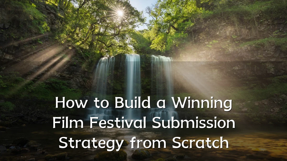 How to Build a Winning Film Festival Submission Strategy from Scratch