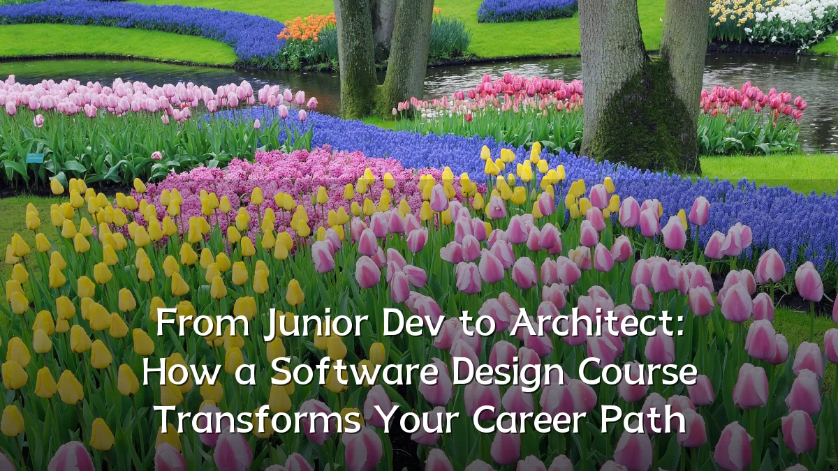 From Junior Dev to Architect: How a Software Design Course Transforms Your Career Path